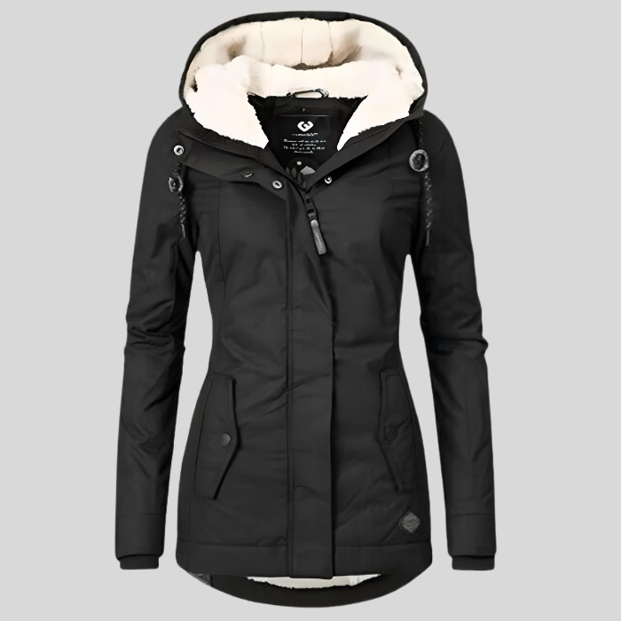 Manteau d’Hiver Long avec Capuche pour Femme | Idéal pour la Saison Froide