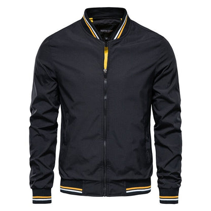 Veste à Capuche avec Détails Bicolores pour Hommes | Idéale pour l’Automne et le Printemps
