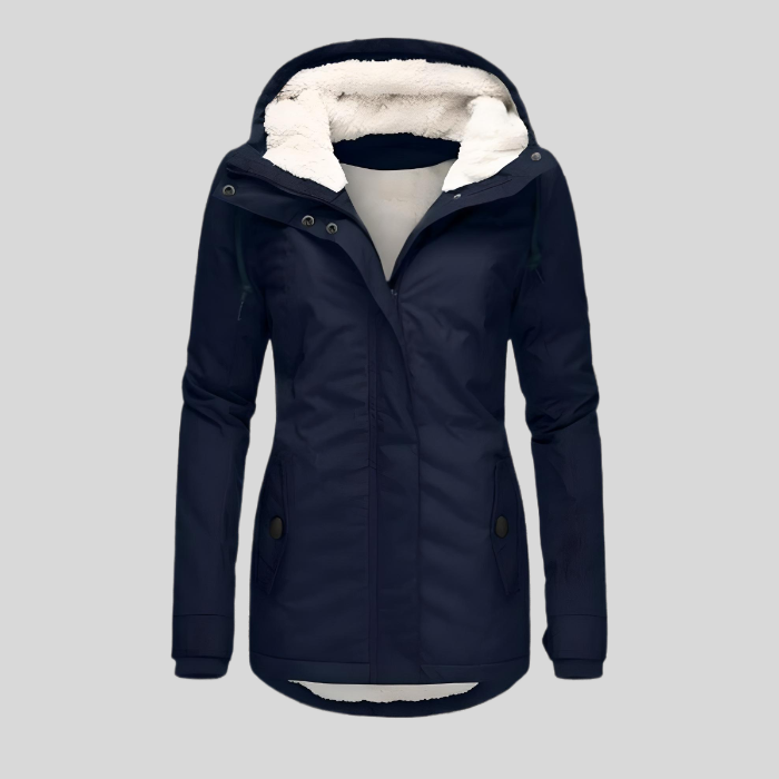 Manteau d’Hiver Long avec Capuche pour Femme | Idéal pour la Saison Froide