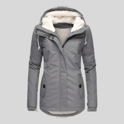 Manteau d’Hiver Long avec Capuche pour Femme | Idéal pour la Saison Froide