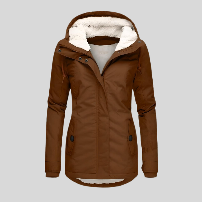 Manteau d’Hiver Long avec Capuche pour Femme | Idéal pour la Saison Froide