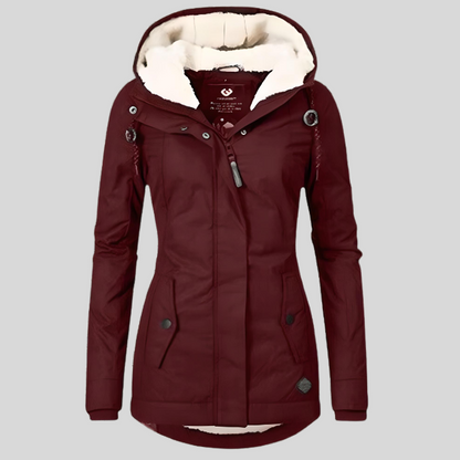 Manteau d’Hiver Long avec Capuche pour Femme | Idéal pour la Saison Froide