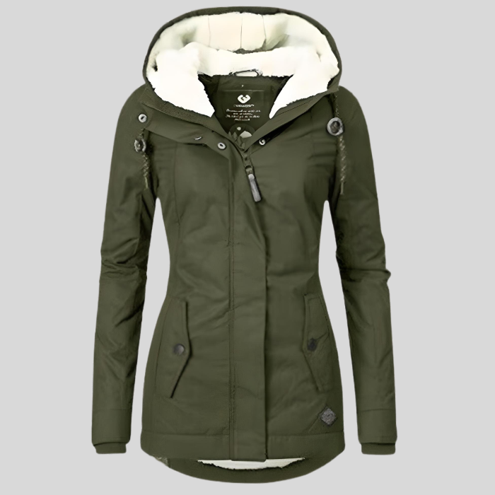 Manteau d’Hiver Long avec Capuche pour Femme | Idéal pour la Saison Froide