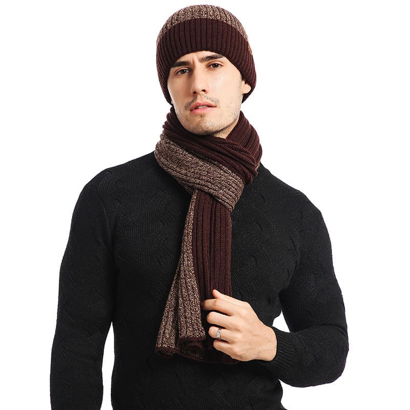 Ensemble D’Hiver avec Bonnet, Écharpe Et Gants | Idéal pour Les Journées Froides