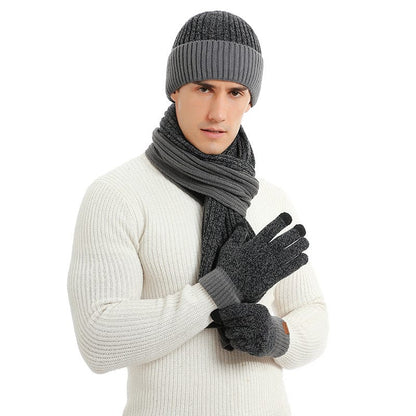 Ensemble D’Hiver avec Bonnet, Écharpe Et Gants | Idéal pour Les Journées Froides