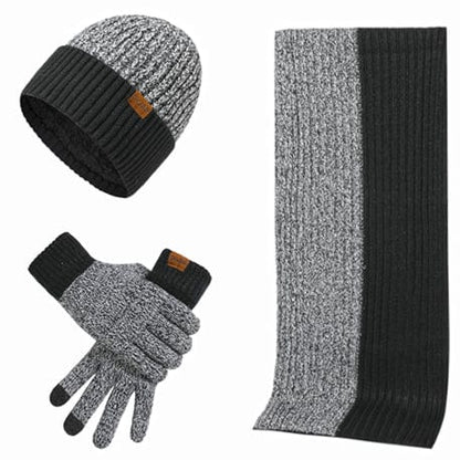 Ensemble D’Hiver avec Bonnet, Écharpe Et Gants | Idéal pour Les Journées Froides