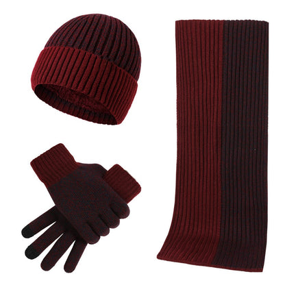 Ensemble D’Hiver avec Bonnet, Écharpe Et Gants | Idéal pour Les Journées Froides