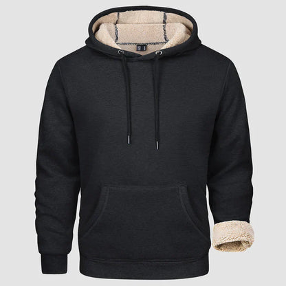 Sweat À Capuche Avec Doublure Intérieure Et Capuche Intégrée Pour Homme | Idéal Pour La Saison Hivernale