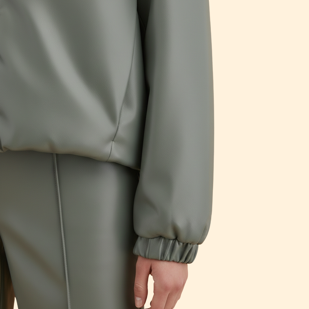 Blouson bomber à col chemise pour femmes