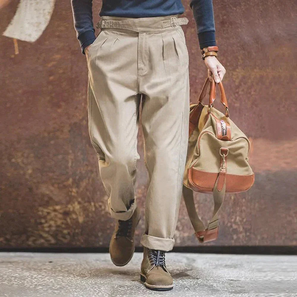 Pantalon À Pli Avant Avec Coupe Droite Pour Homme | Idéal Pour Le Quotidien