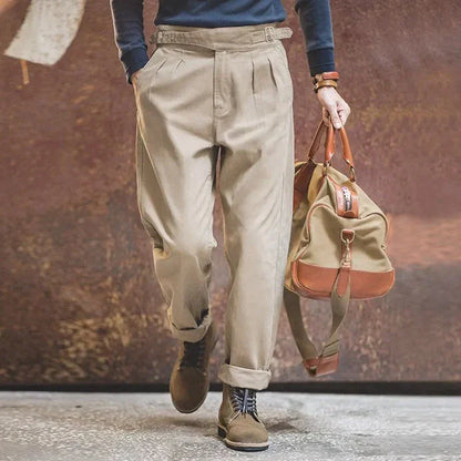 Pantalon À Pli Avant Avec Coupe Droite Pour Homme | Idéal Pour Le Quotidien