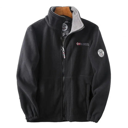 Veste Courte À Manches Lanterne avec Fermeture Zippée pour Hommes | Idéale pour L'Automne Et L'Hiver