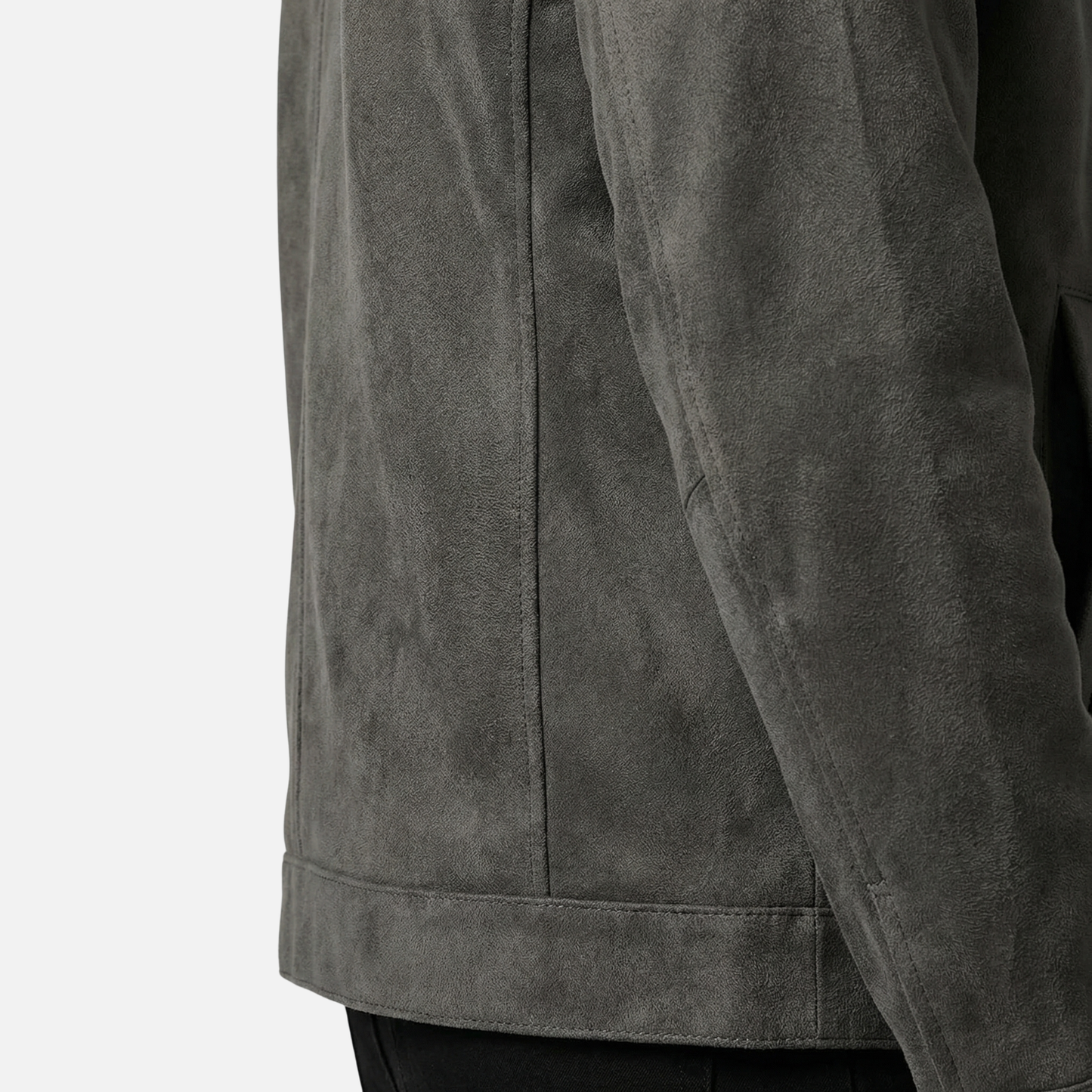Veste Zippée À Col Pointu Pour Homme | Idéal Pour L'automne