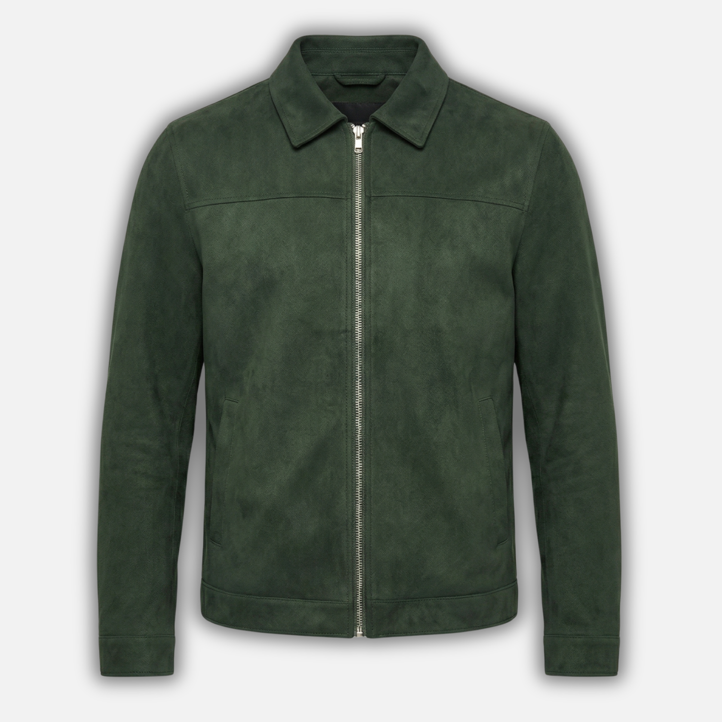 Veste Zippée À Col Pointu Pour Homme | Idéal Pour L'automne