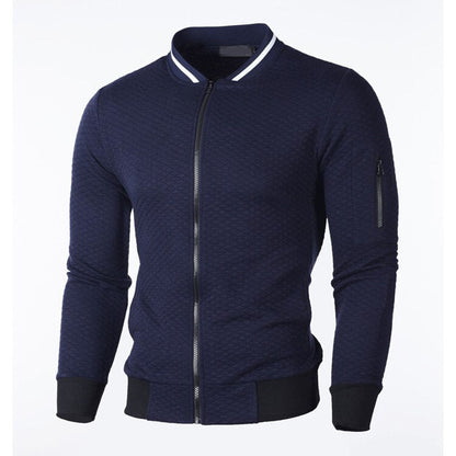 Veste Matelassée Slim Fit Avec Fermeture Zippée Pour Homme | Idéal Pour Les Saisons De Transition