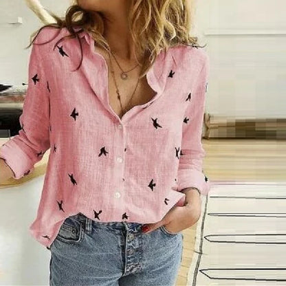 Blouse à Boutons avec Coupe Décontractée pour Femme | Idéale pour Toutes Saisons