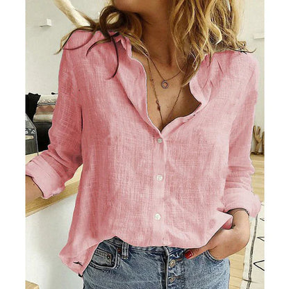 Blouse à Boutons avec Coupe Décontractée pour Femme | Idéale pour Toutes Saisons