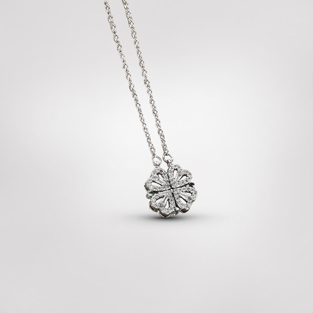 Collier Avec Pendentif Trèfle À Quatre Feuilles Pour Femme | Idéal Pour Un Usage Quotidien Ou Des Occasions