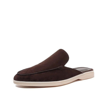 Mules style mocassin à dos ouvert pour homme | Idéal pour les tenues décontractées
