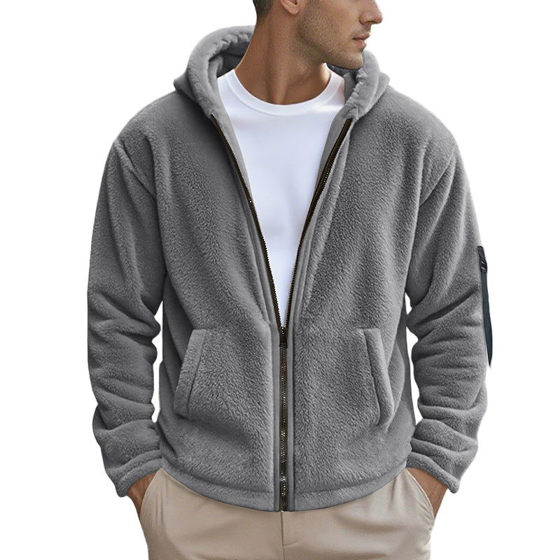 Sweat à Capuche Zippé pour Hommes avec Fermeture Pratique | Idéal pour les Tenues Quotidiennes