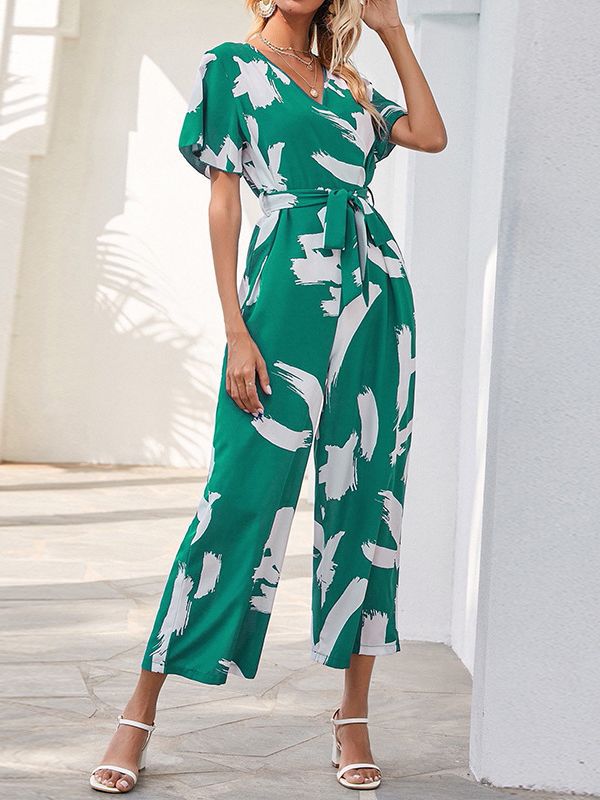 Combinaison Avec Coupe Fluide Et Jambes Larges Pour Femme | Idéal Pour Occasions Variées Et Usage Quotidien
