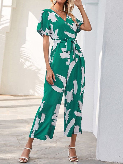 Combinaison Avec Coupe Fluide Et Jambes Larges Pour Femme | Idéal Pour Occasions Variées Et Usage Quotidien