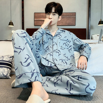 Ensemble Deux Pièces pour Homme avec Haut à Manches Longues et Pantalon | Idéal pour le Printemps et l’Automne