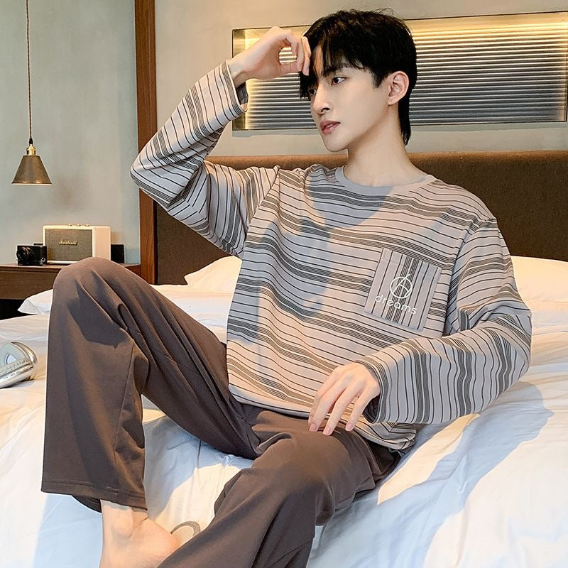 Pyjama Deux Pièces pour Garçon avec Haut à Manches Longues et Pantalon | Idéal pour le Printemps et l’Automne