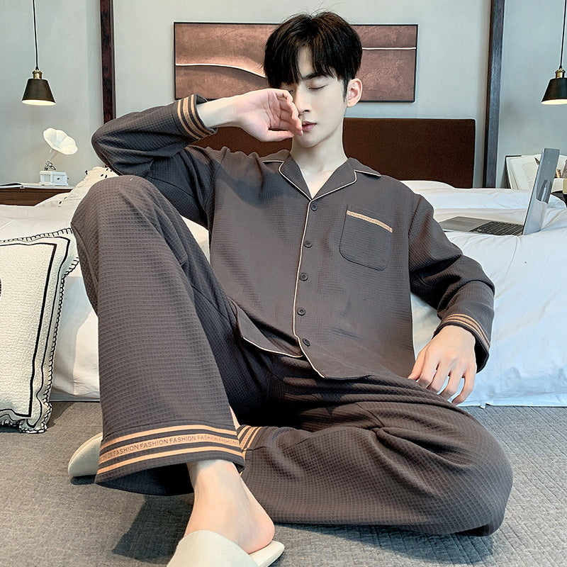 Ensemble Deux Pièces pour Homme avec Haut à Manches Longues et Pantalon | Idéal pour le Printemps et l’Automne