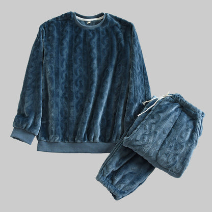 Ensemble de Pyjama pour Couple avec Hauts à Manches Longues et Pantalons | Idéal pour l’Hiver