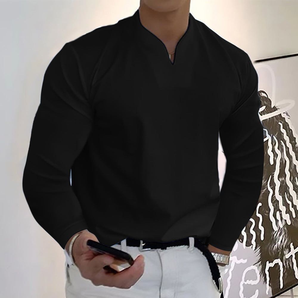 Chemise à Manches Longues avec Fermeture Boutonnée pour Homme | Idéal pour le Bureau et le Quotidien