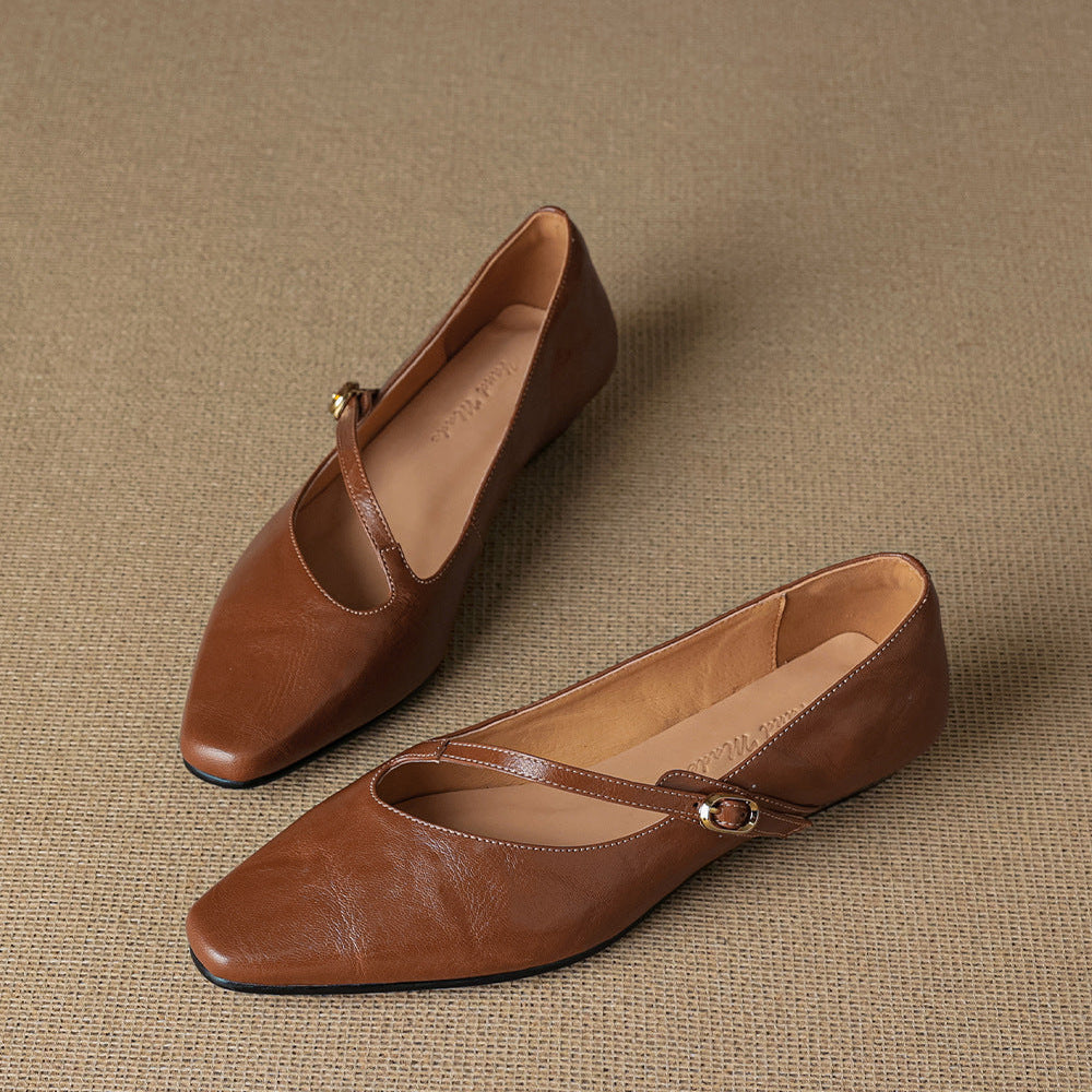 Ballerines Mary Jane À Bride Pour Femme | Idéal Pour UN Usage Quotidien
