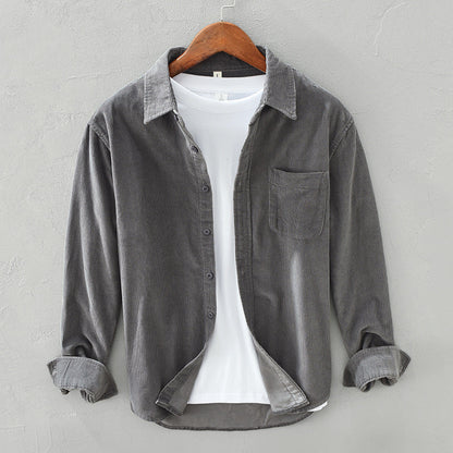 Chemise À Manches Longues Avec Fermeture Boutonnée Pour Homme | Idéal Pour Usage Quotidien