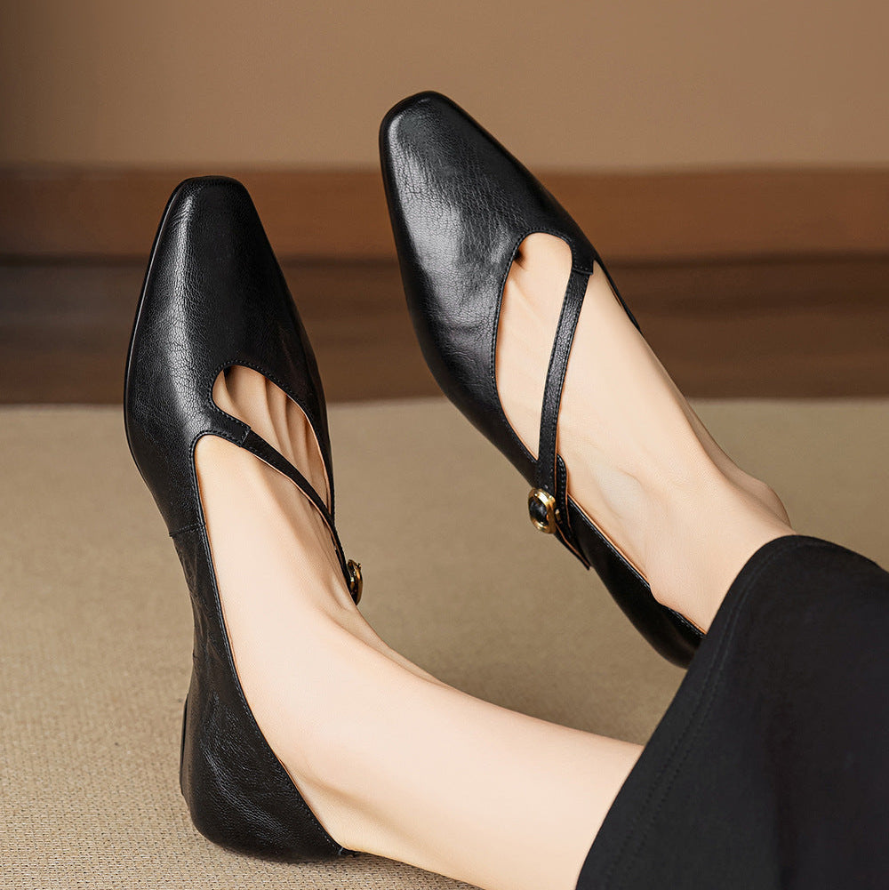 Ballerines Mary Jane À Bride Pour Femme | Idéal Pour UN Usage Quotidien