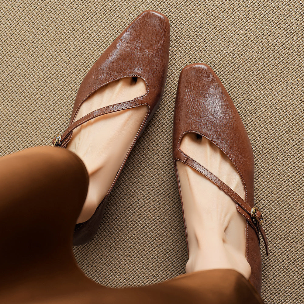 Ballerines Mary Jane À Bride Pour Femme | Idéal Pour UN Usage Quotidien