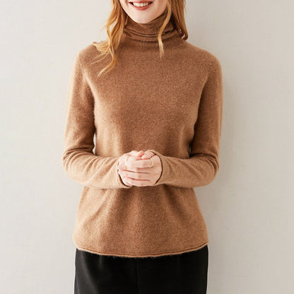 Pull à col roulé pour femmes