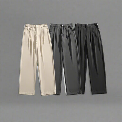 Pantalon Droit Décontracté Avec Coupe Standard Pour Homme | Idéal Pour Un Usage Quotidien