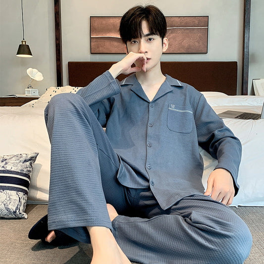 Ensemble Deux Pièces pour Homme avec Haut à Manches Longues et Pantalon | Idéal pour le Printemps et l’Automne