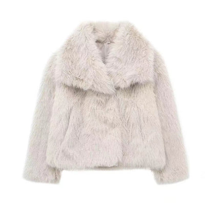 Manteau Court à Manches Longues pour Femme | Idéal pour la Saison Froide