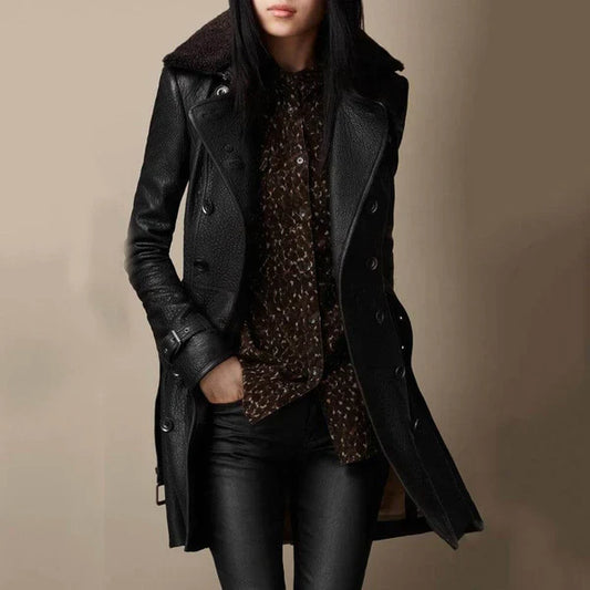 Manteau Long avec Boutons pour Femme | Idéal pour les Journées Froides