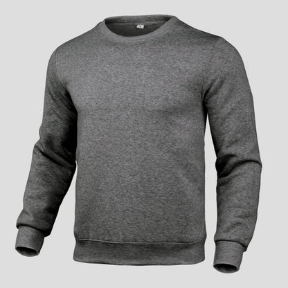 Sweatshirt À Col Rond Avec Coupe Droite Pour Hommes | Idéal Pour Usage Quotidien