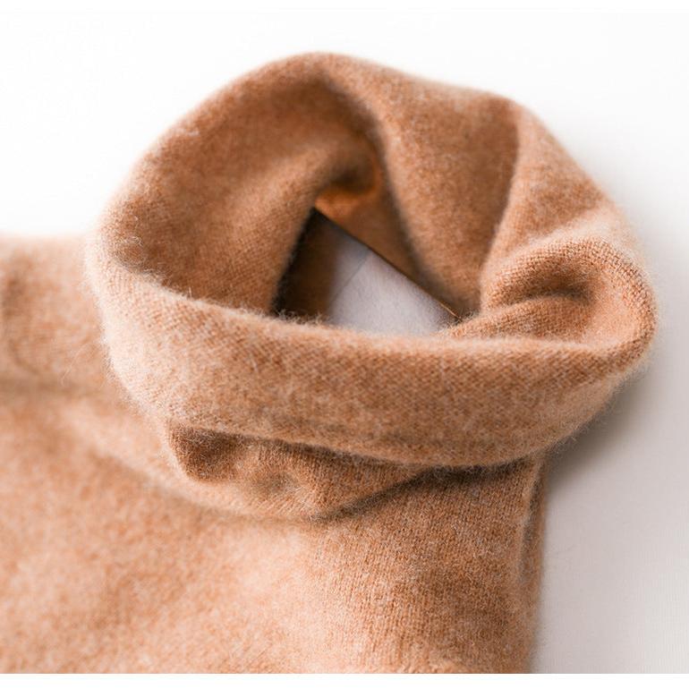 Pull à col roulé pour femmes