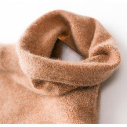 Pull à col roulé pour femmes