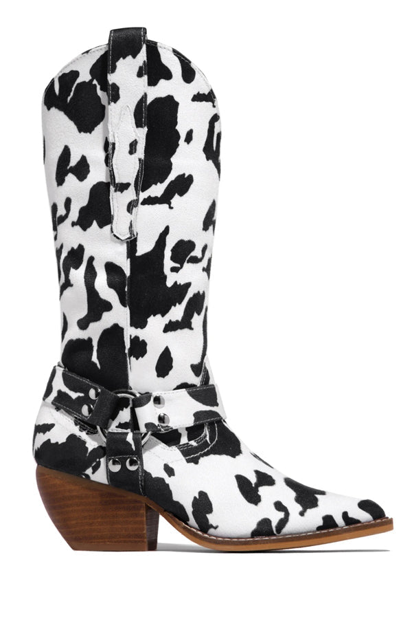 Bottes Cowboy À Tige Mi-Haute Pour Femmes | Pour Un Usage Quotidien