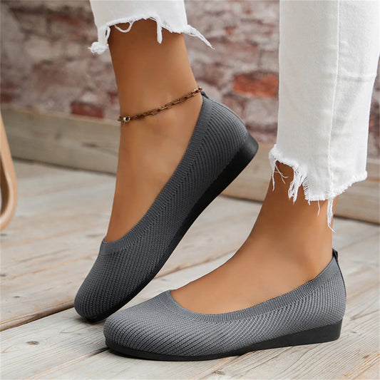 Chaussures de ballet avec tige extensible et semelle amortissante pour adultes | Idéales pour un usage quotidien