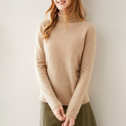 Pull à col roulé pour femmes