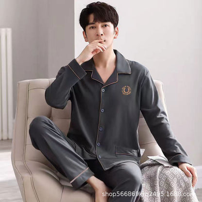 Pyjama Deux Pièces pour Garçon avec Haut à Manches Longues et Pantalon | Idéal pour le Printemps et l’Automne