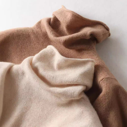 Pull à col roulé pour femmes
