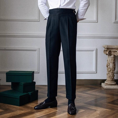 Pantalon pour Homme avec Boucle Réglable | Idéal pour Les Réunions Et Les Occasions Formelles