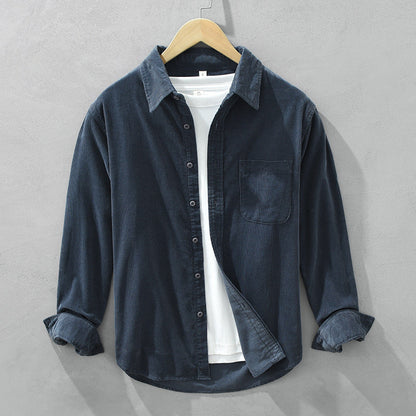 Chemise À Manches Longues Avec Fermeture Boutonnée Pour Homme | Idéal Pour Usage Quotidien